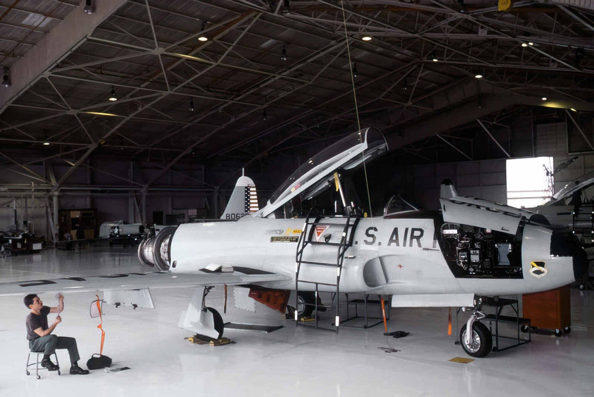 Lockheed T33 Shootingstar 26 A4 Photo Print