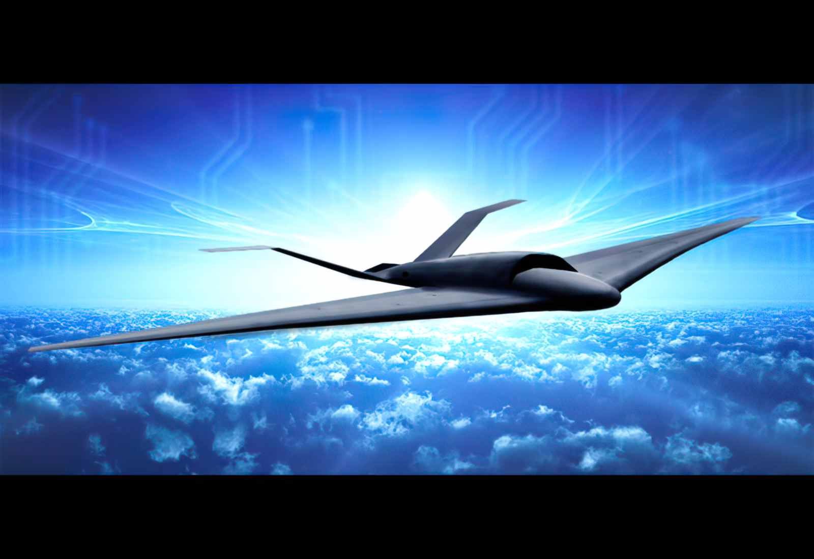 Lockheed Trx Unmanned Stealth Aircraft United States A4 Photo Print