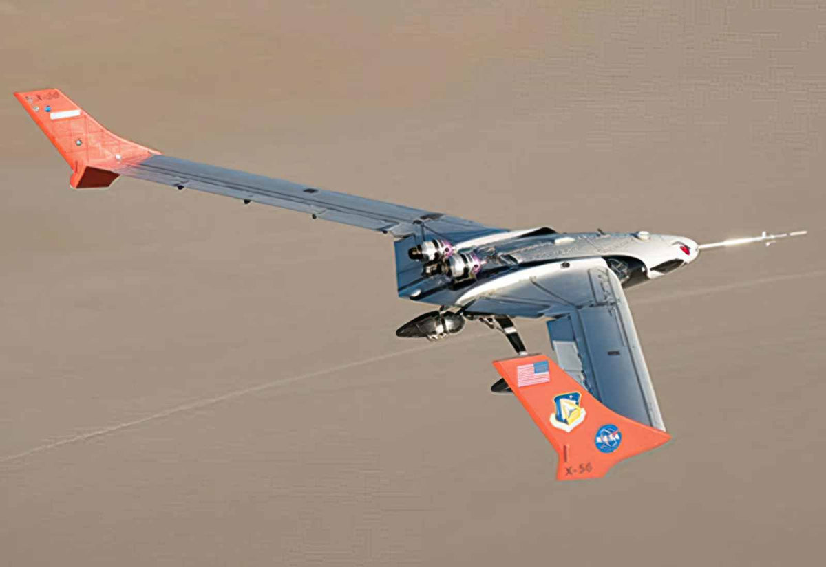 Lockheed X56a 2 A4 Photo Print