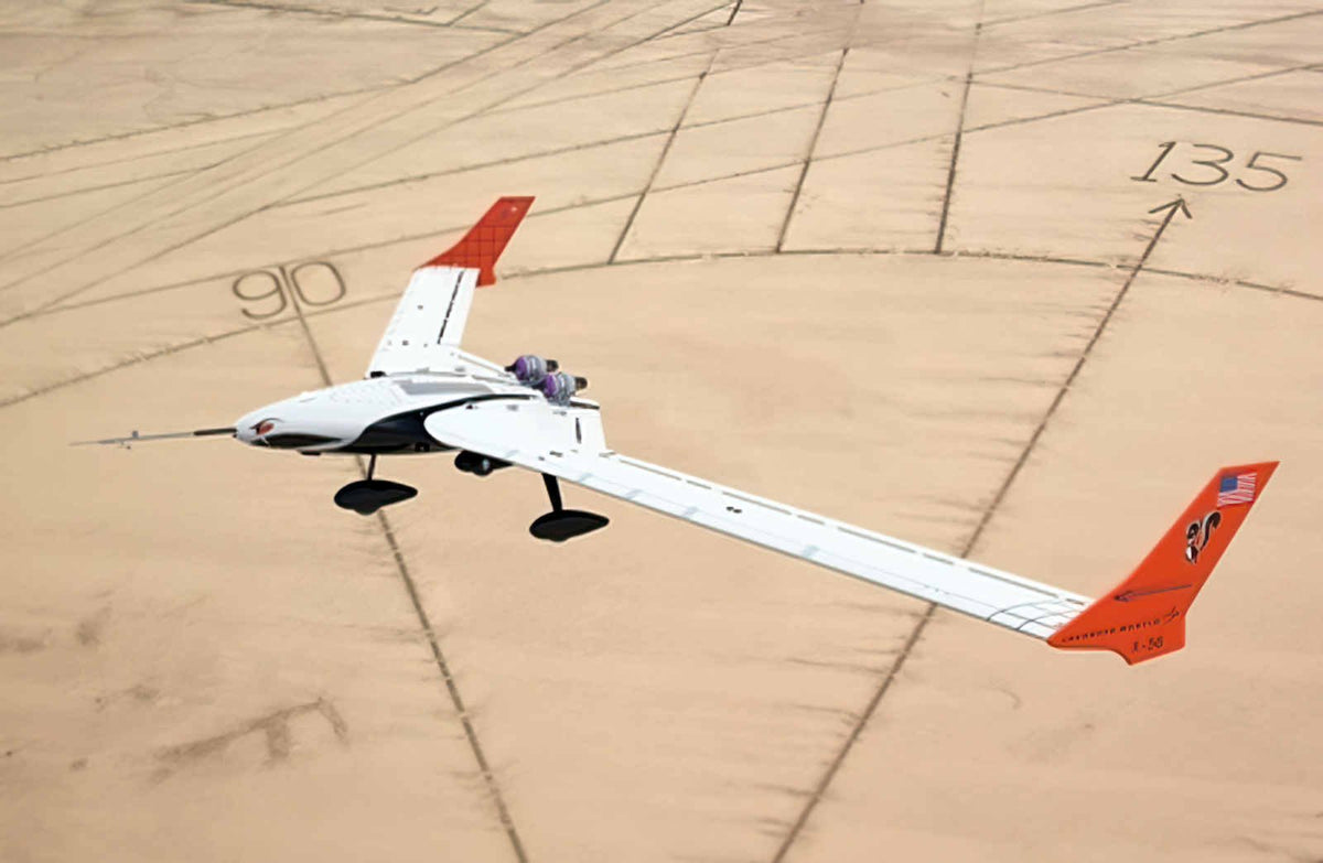 Lockheed X56a A4 Photo Print