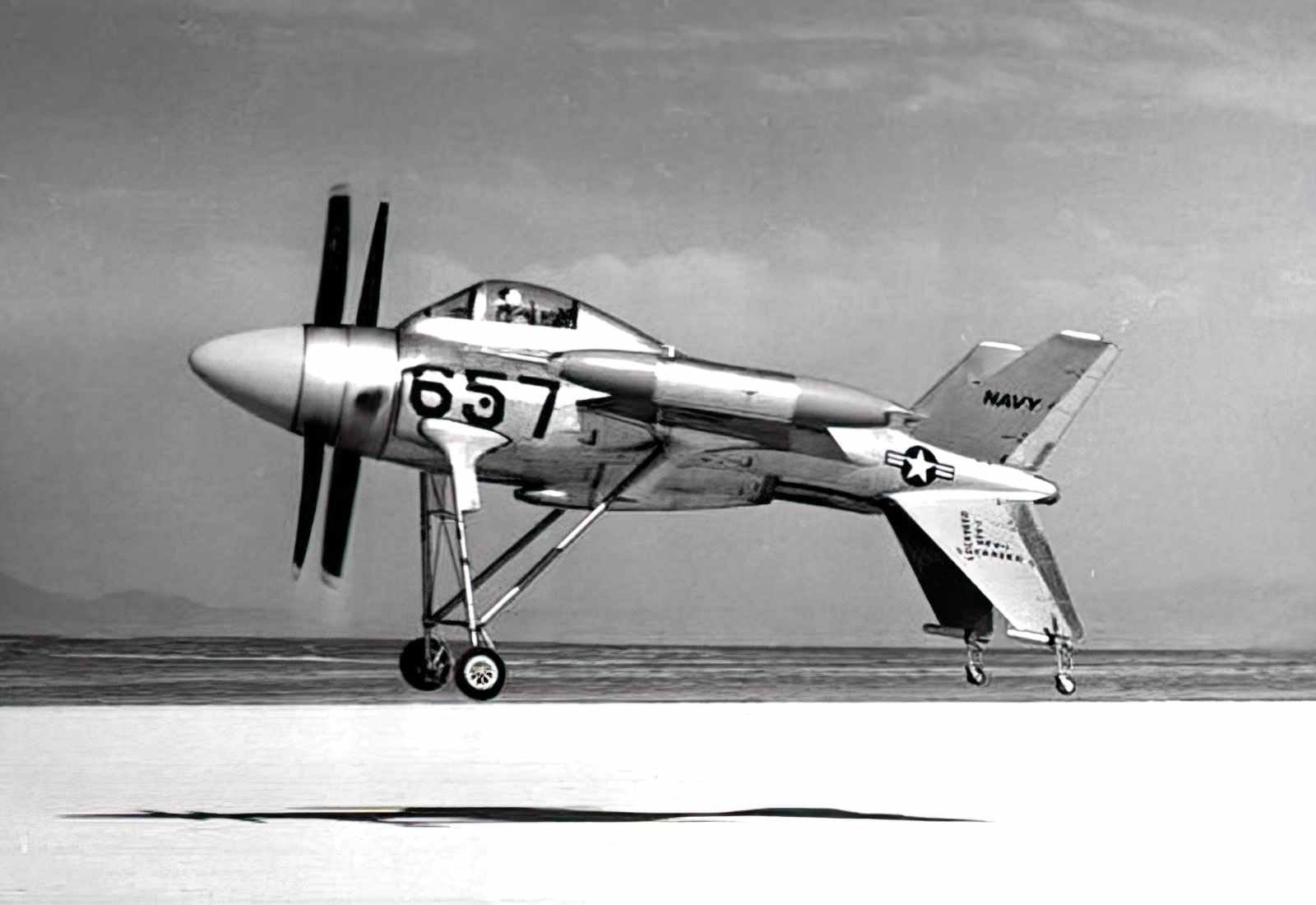 Lockheed Xfv Salmon Vtol Fighter Prototype United States 2 A4 Photo Print