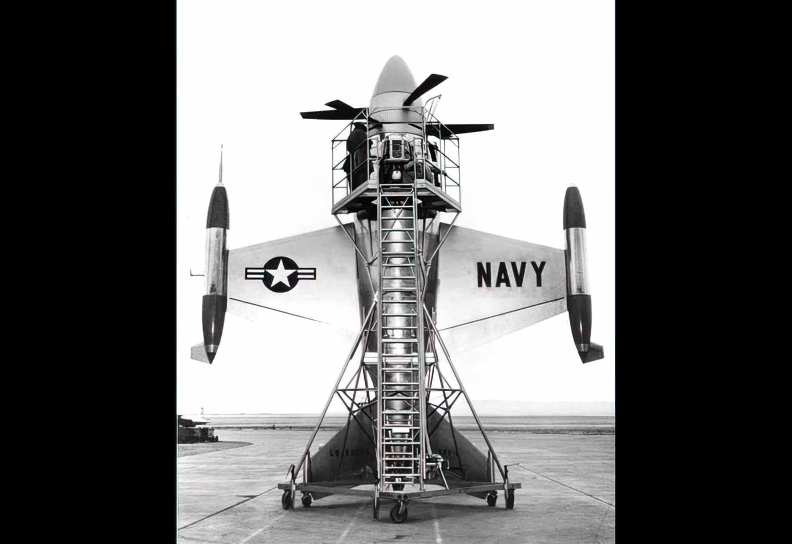 Lockheed Xfv Salmon Vtol Fighter Prototype United States 4 A4 Photo Print