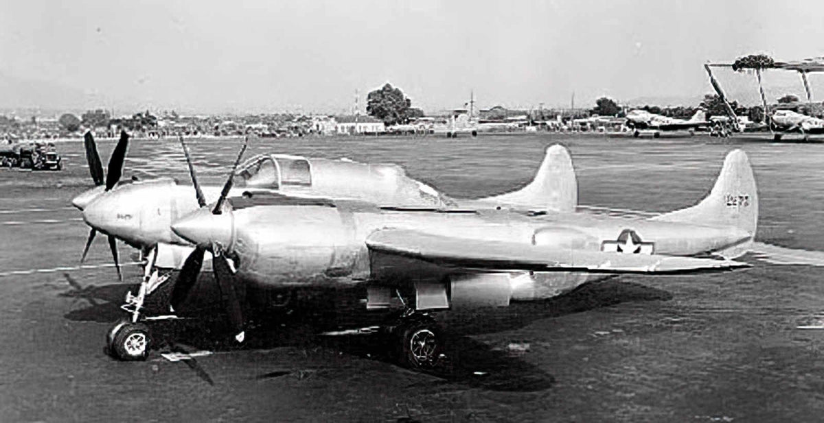 Lockheed Xp58 Chainlightning 2 A4 Photo Print