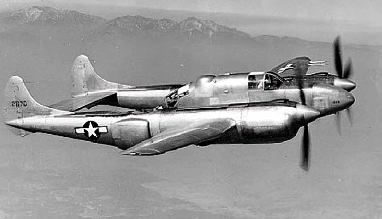 Lockheed Xp58 Chainlightning A4 Photo Print