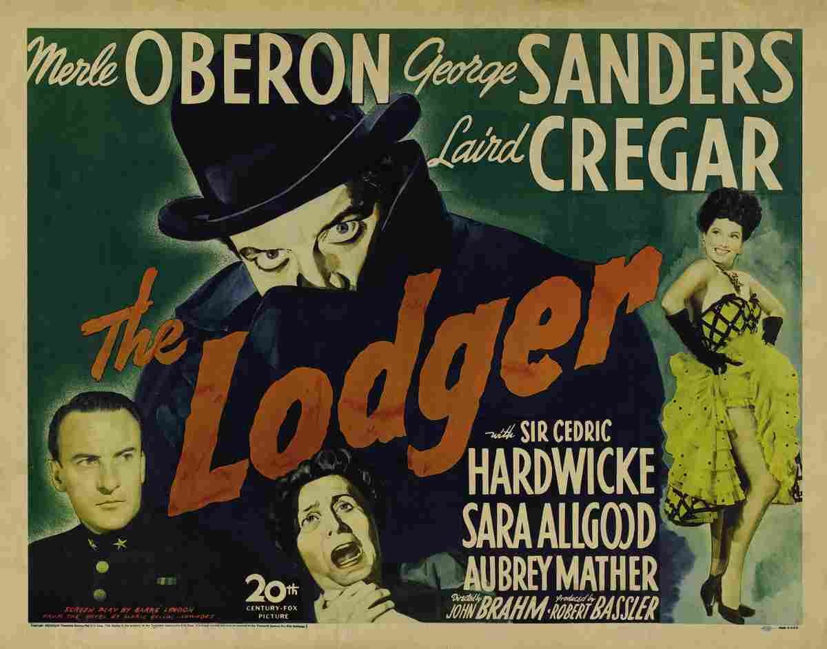 Lodger The 1944 02  film star poster A4 Photo Print
