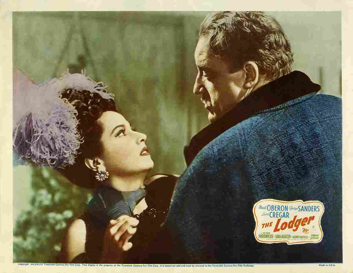 Lodger The 1944 04  film star poster A4 Photo Print