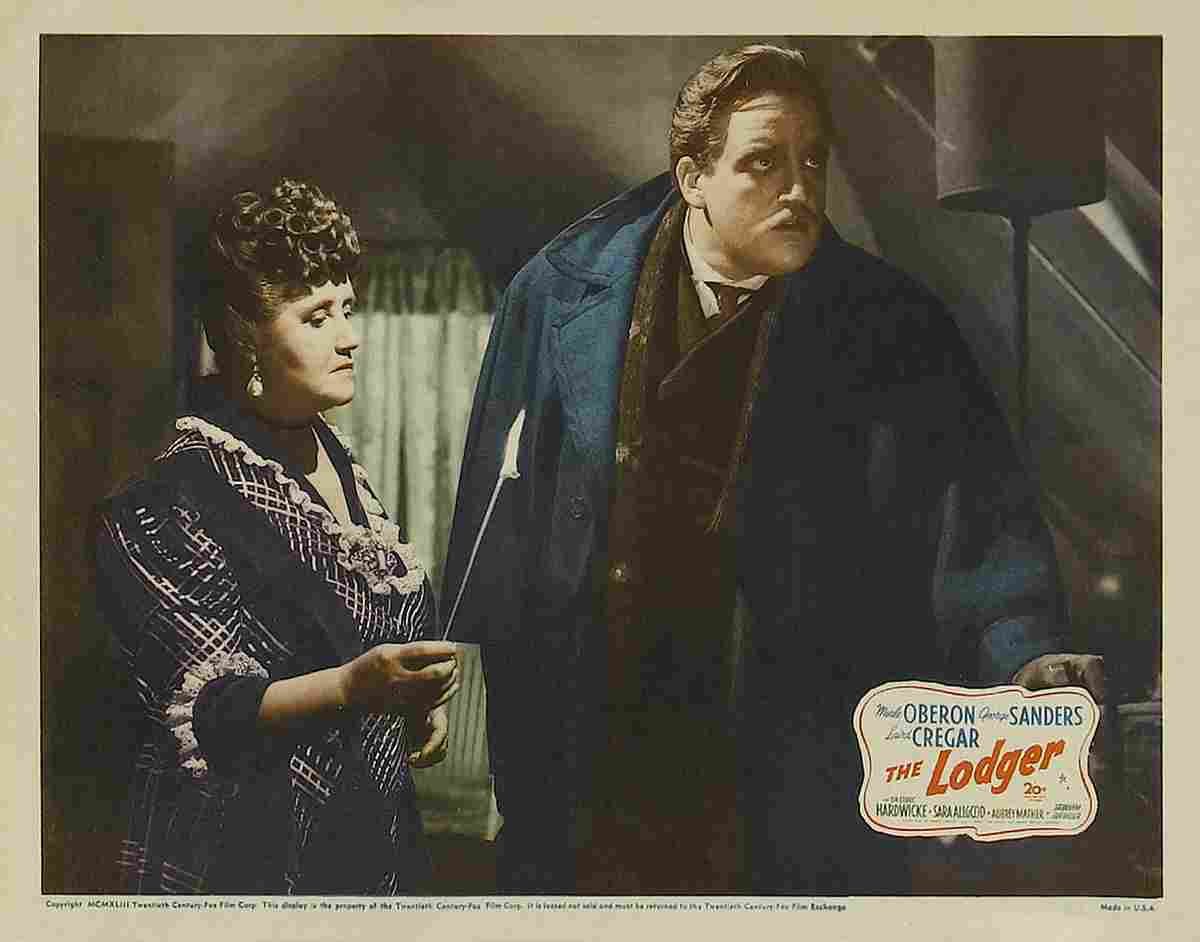 Lodger The 1944 08  film star poster A4 Photo Print