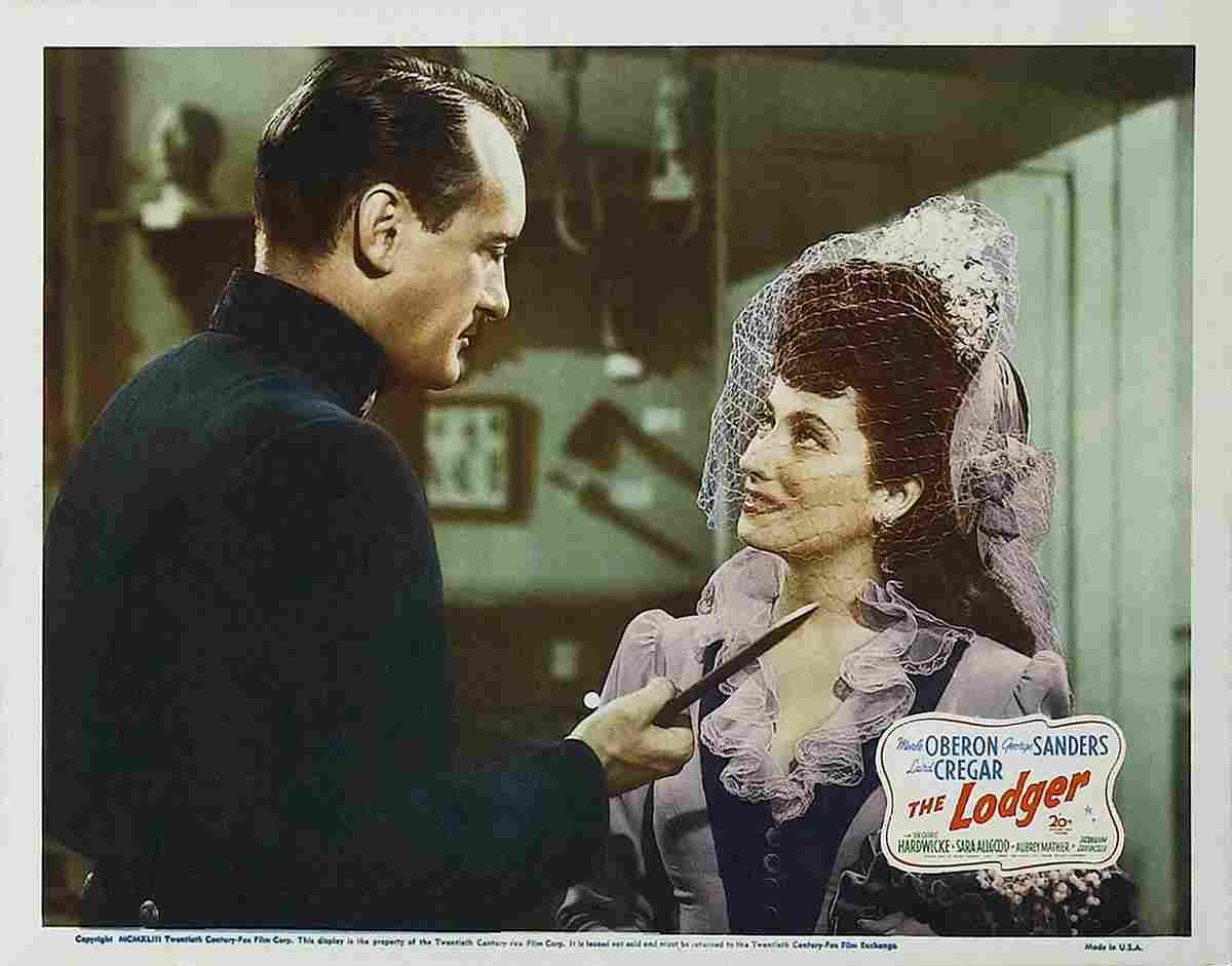 Lodger The 1944 10  film star poster A4 Photo Print