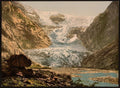 Loen KjendalskronebraeI Nordfjord Vintage A4 Photo Print