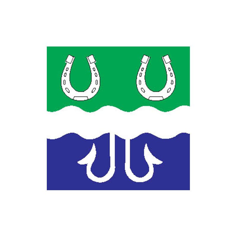 Lohusuu Vald Flag N2157 A4 Photo Print