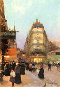 Loir Luigi Les grands Boulevards  A4 Photo Print