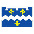 Loiret Dep Flag N2956 A4 Photo Print