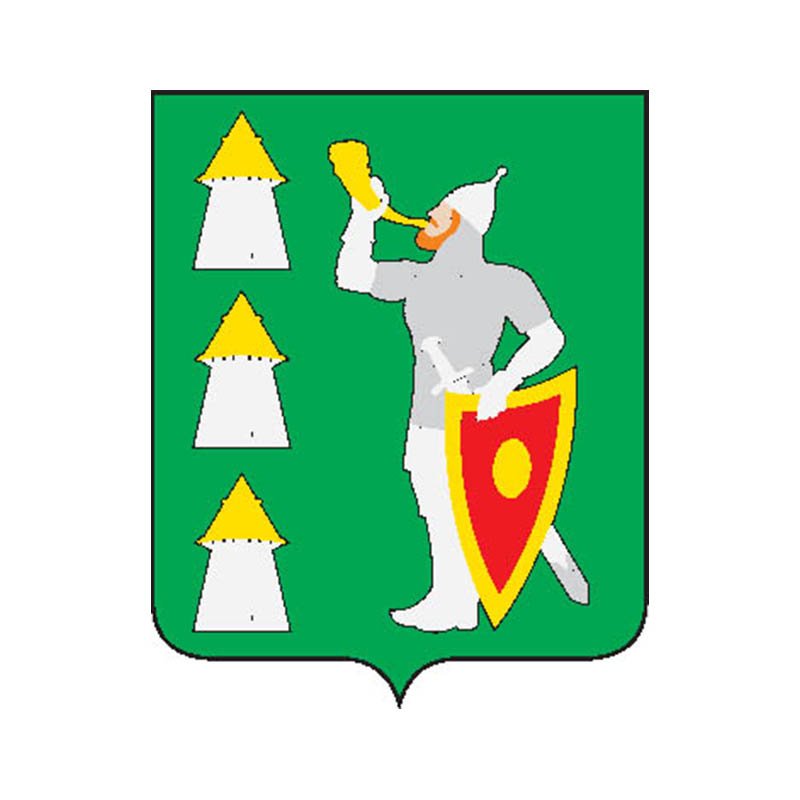 Loknyansky Rayon Coat Of Arms N6592 A4 Photo Print
