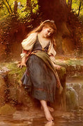 Lilla Cabot Perry a fairy tale 1912 Art A4 Photo Print