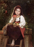 Lilla Cabot Perry autumn afternoon giverny Art A4 Photo Print