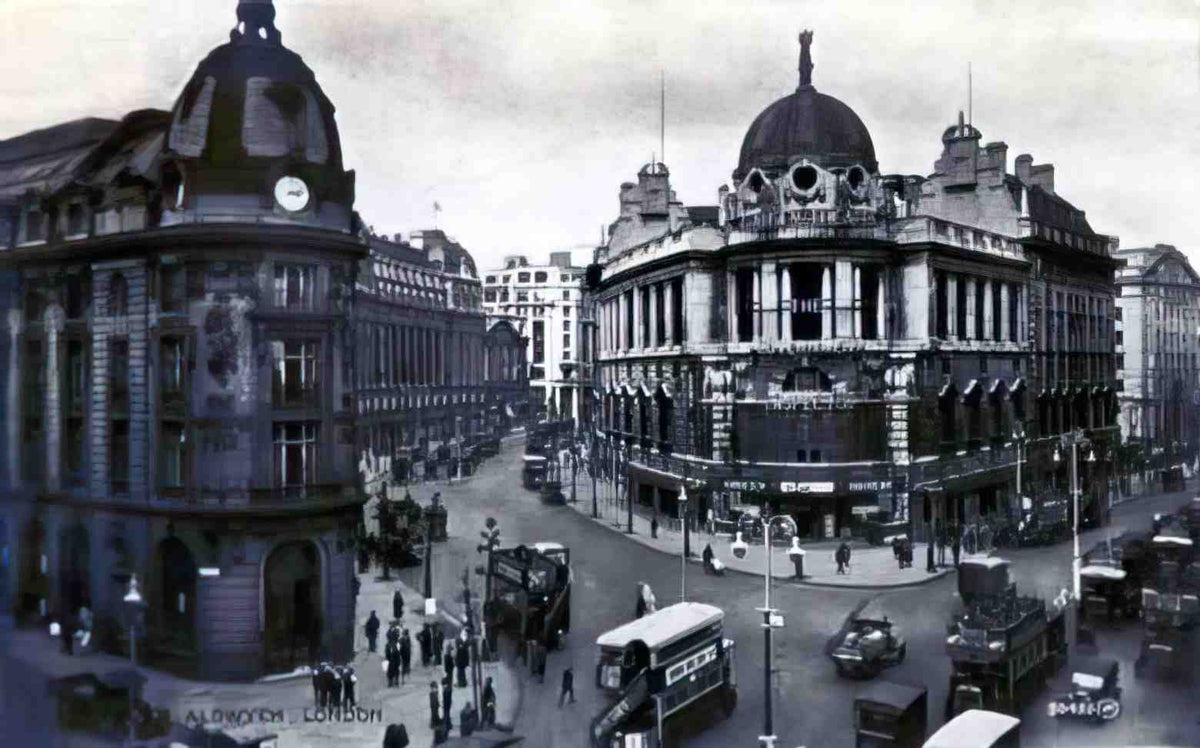London Aldwych 1930 Vintage A4 Photo Print