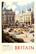 London Britain Circus Vintage Retro Advert Poster A4 Photo Print