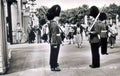 London Buckingham Palace Changing the Guard 1950s Vintage A4 Photo Print