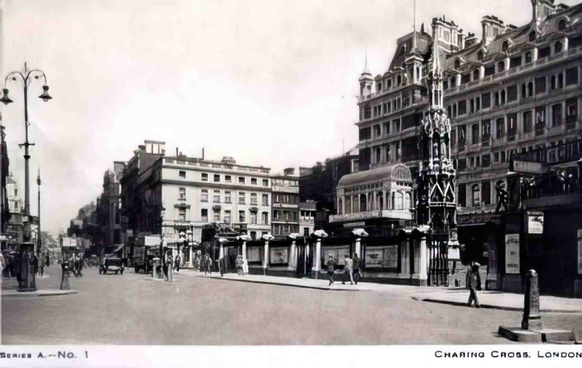 London Charing Cross Vintage A4 Photo Print