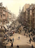 London Cheapside Vintage A4 Photo Print