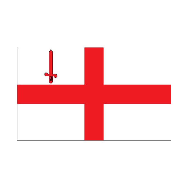 London City Flag N934 A4 Photo Print