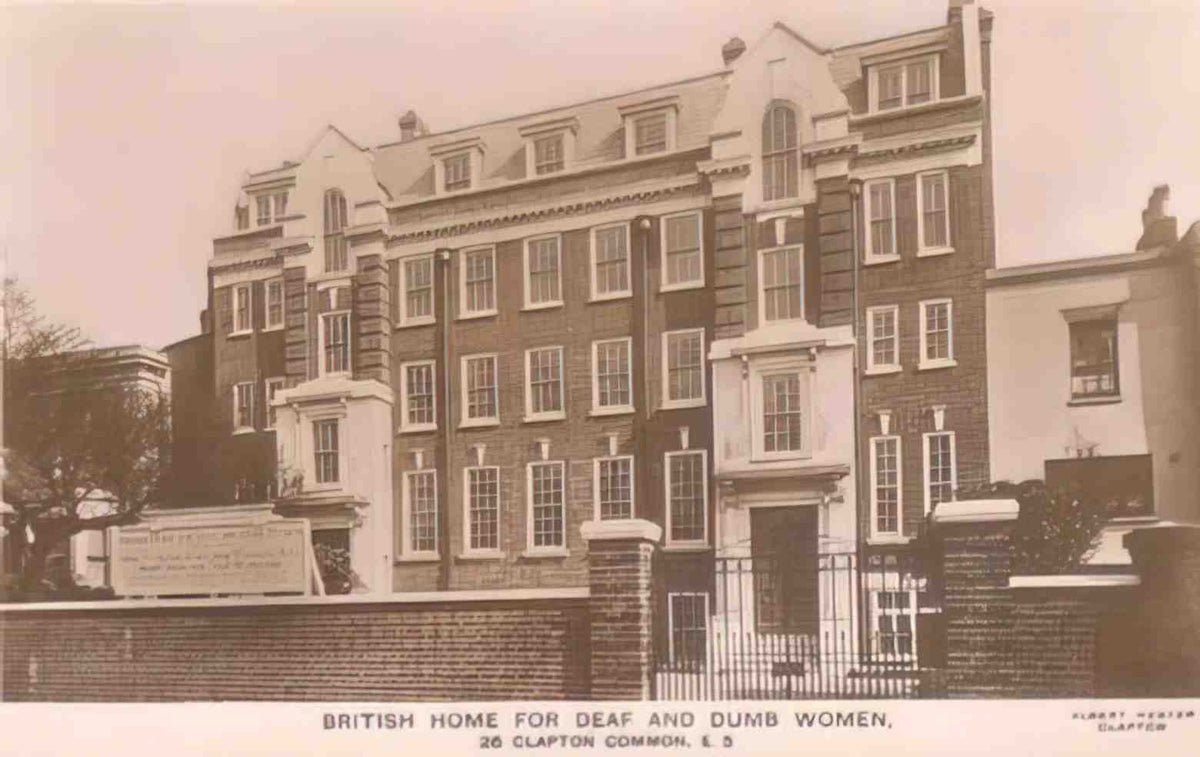 London Clapton British Home for Deaf and Dumb Women Vintage A4 Photo Print