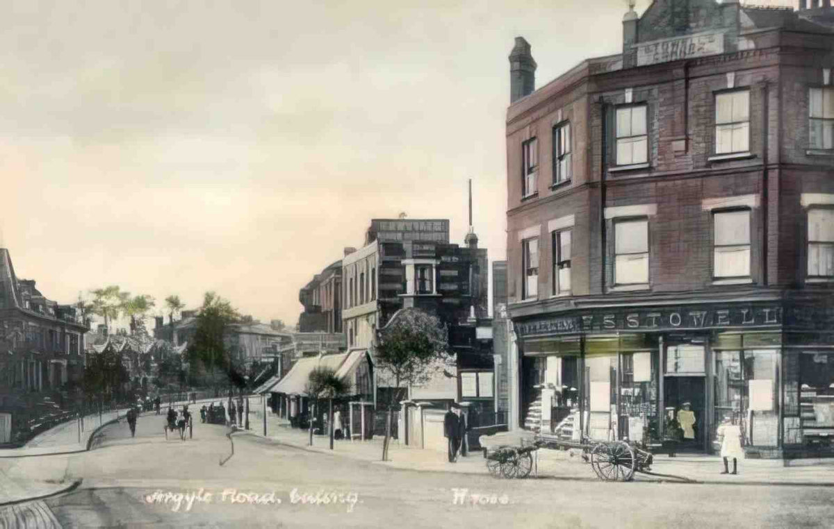 London Ealing Argyle Road Vintage A4 Photo Print