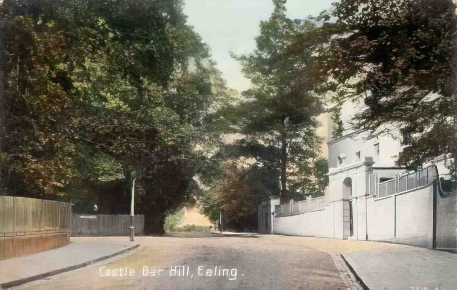 London Ealing Castle Bar Hill Vintage A4 Photo Print