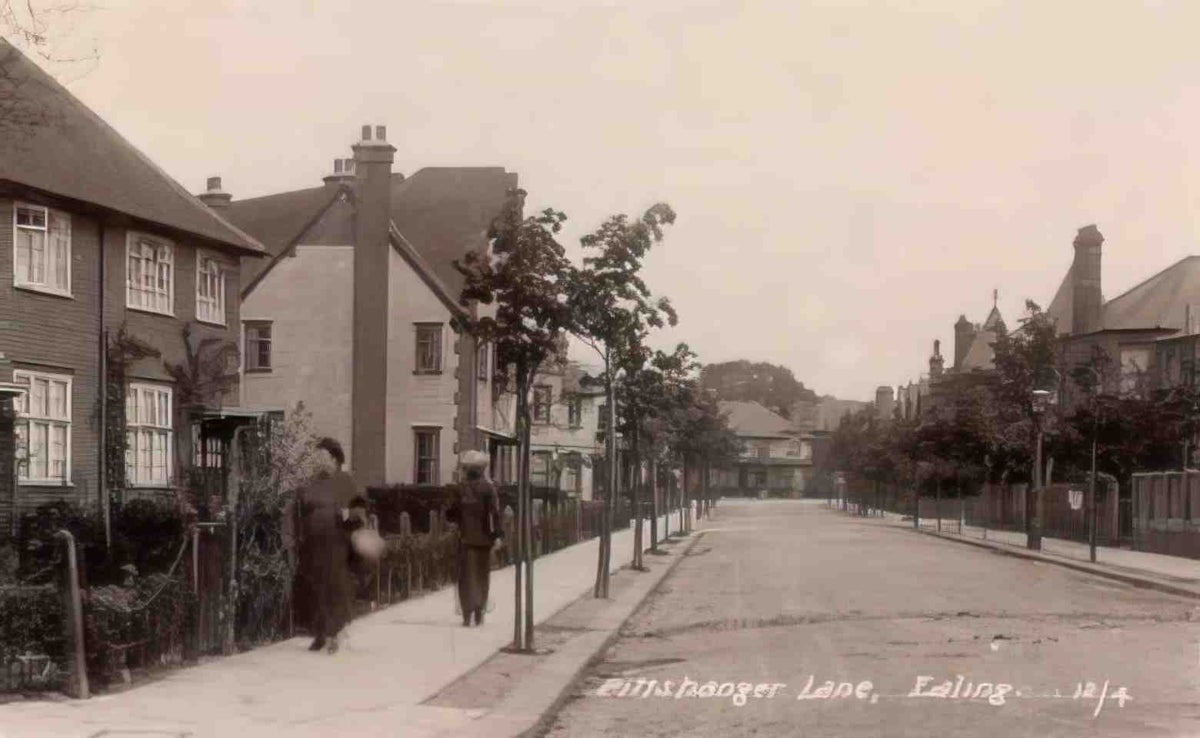 London Ealing Pittshanger Lane Vintage A4 Photo Print