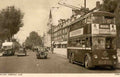 London Ealing Uxbridge Road no 607 trolleybus Vintage A4 Photo Print