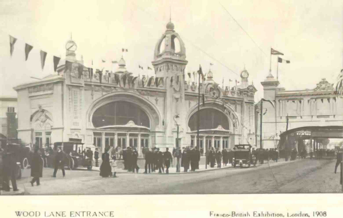 London FrancoBritish Exhibition 1908 Vintage A4 Photo Print