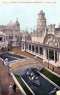 London FrancoBritish Exhibition Palace of Music 1908 Vintage A4 Photo Print