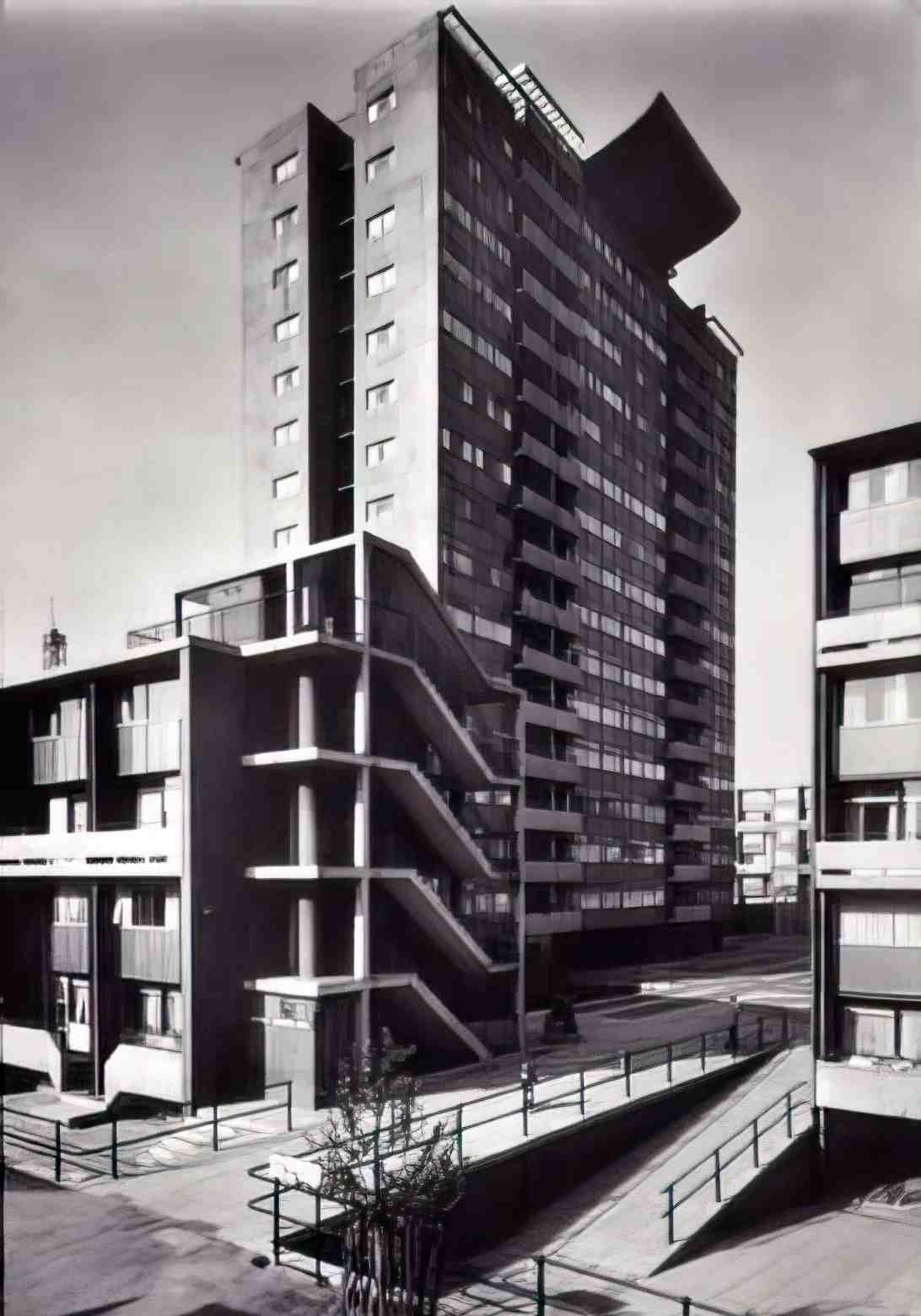 London Golden Lane Great Arthur House Vintage A4 Photo Print