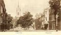 London Hampstead Church Row Vintage A4 Photo Print