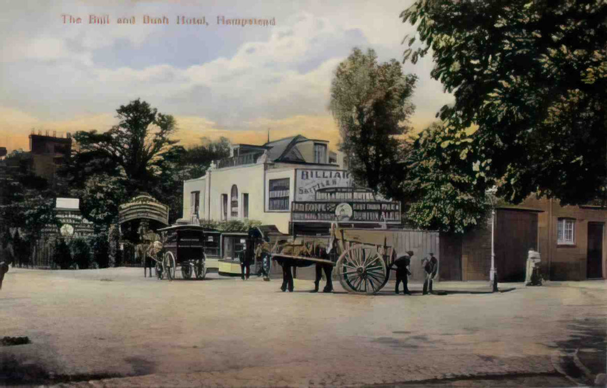 London Hampstead The Bull and Bush Hotel Fred Vinall Vintage A4 Photo Print