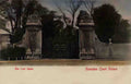 London Hampton Court Palace The Lion Gates Vintage A4 Photo Print