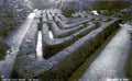 London Hampton Court Palace The Maze Vintage A4 Photo Print