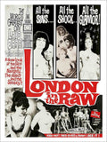 London In The Raw Movie Poster Vintage Retro Advert Poster A4 Photo Print