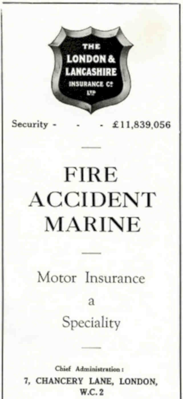 London Insurance Brochure Vintage Retro Advert Poster A4 Photo Print