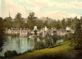 London Kengsington Gardens The Fountains Vintage A4 Photo Print