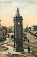 London Lewisham Clock Tower 1900s Vintage A4 Photo Print