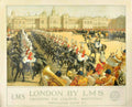 London Lms Parade Vintage Retro Advert Poster A4 Photo Print