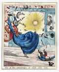 London Nuisance 1822 Cartoon Joke 001 Vintage A4 Photo Print