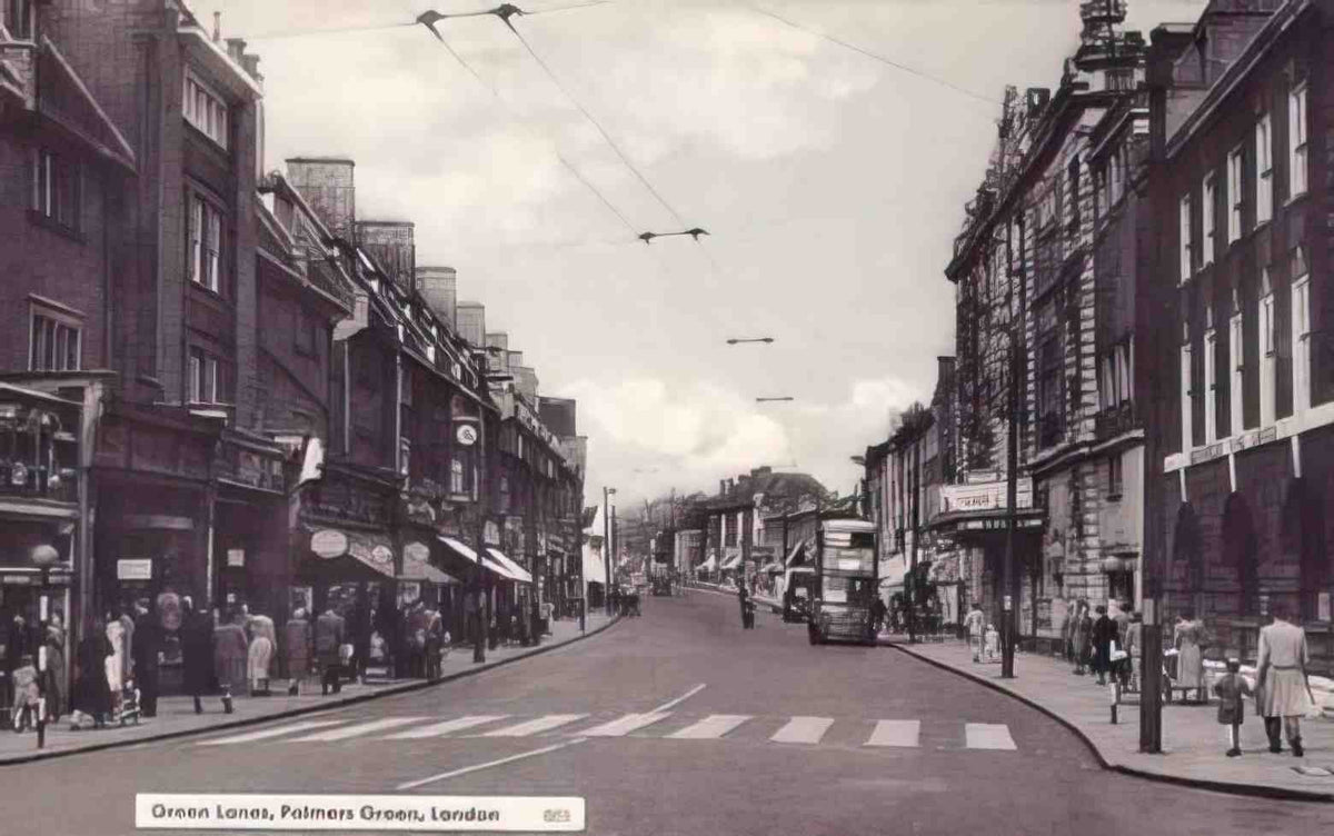 London Palmers Green Vintage A4 Photo Print
