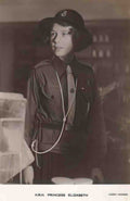 London Royalty Princess Elizabeth Vintage A4 Photo Print