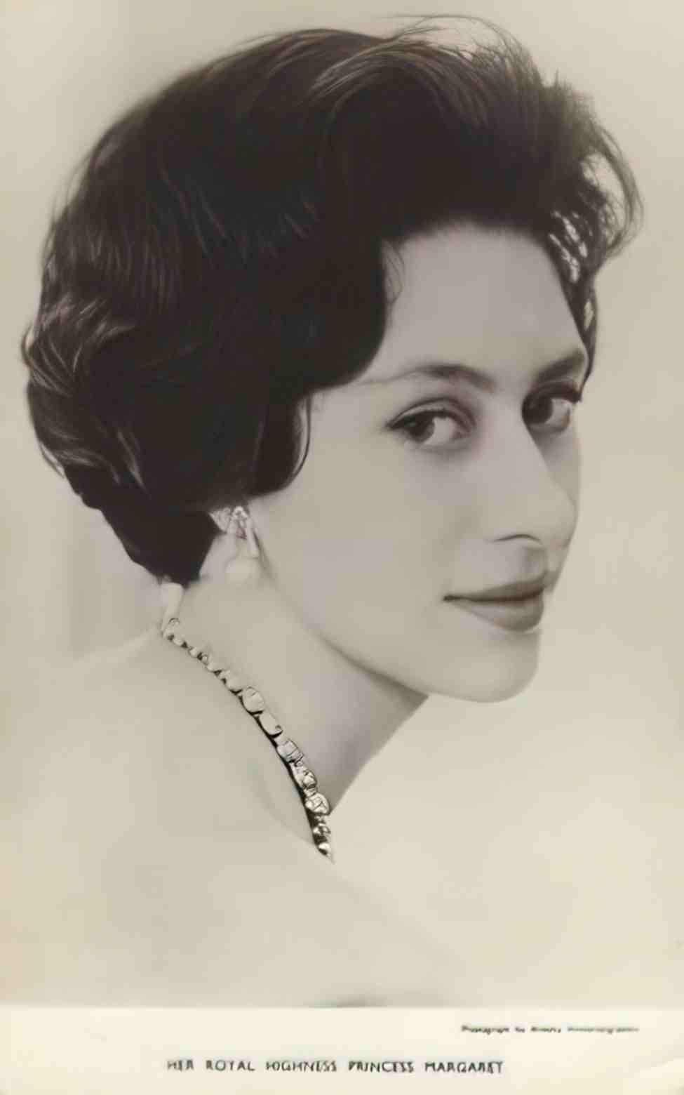 London Royalty Princess Margaret 1960s Vintage A4 Photo Print