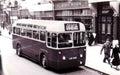 London Single Decker Bus outside Alfred Wilson 1950s Vintage A4 Photo Print