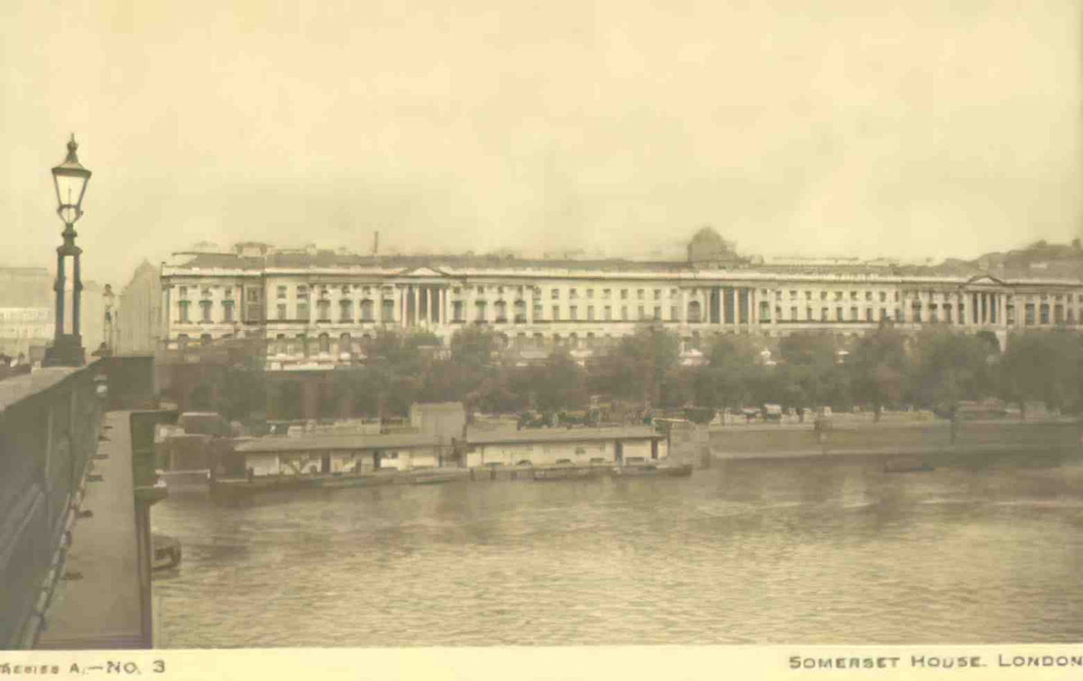 London Somerset House Vintage A4 Photo Print