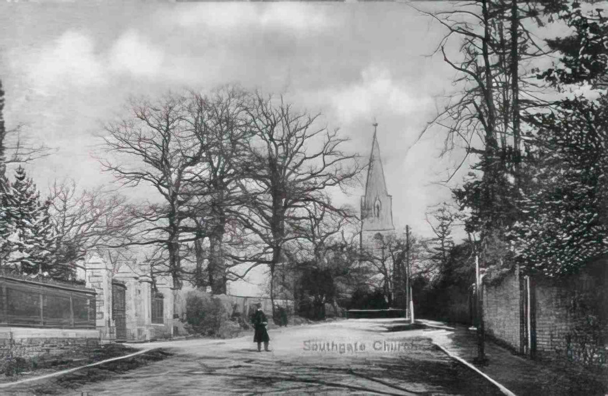 London Southgate Church Vintage A4 Photo Print
