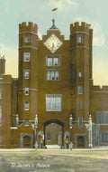 London St Jamess Palace 1912 Vintage A4 Photo Print